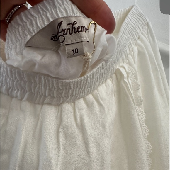 NWT Arnhem Lover Midi Skirt in White Shell size Australian 10 or Medium - Picture 8 of 8